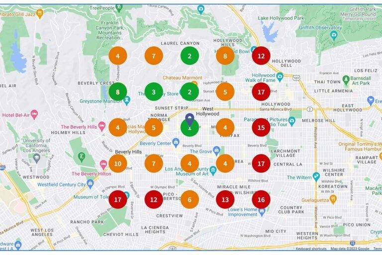 Map Rankings Matter in Online Business Success