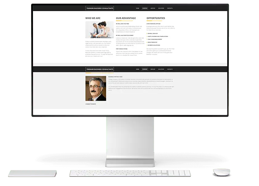 web design for accountant