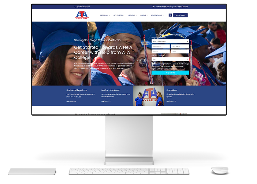 ATA College Case Study | Los Angeles SEO Success