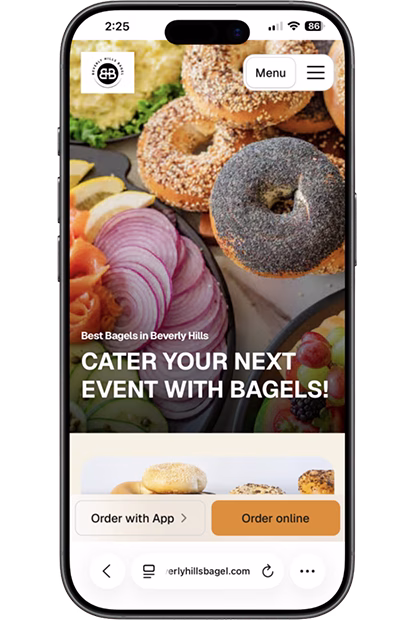Professional restaurant content marketing showing food photography and social media strategy results