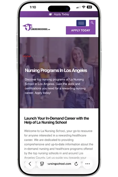 College students using digital devices on campus representing digital marketing for colleges by Los Angeles SEO Inc