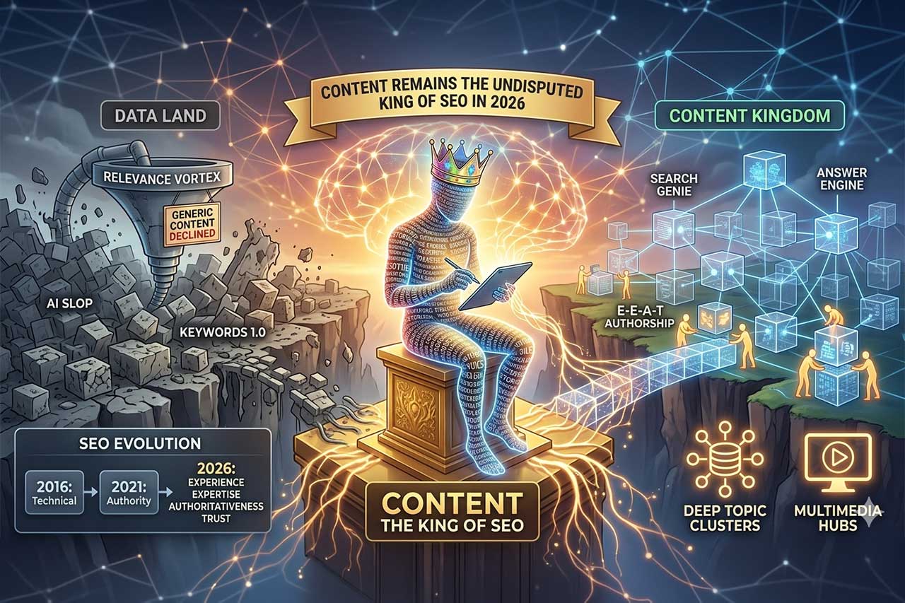 Why content remains the undisputed king of SEO in 2026