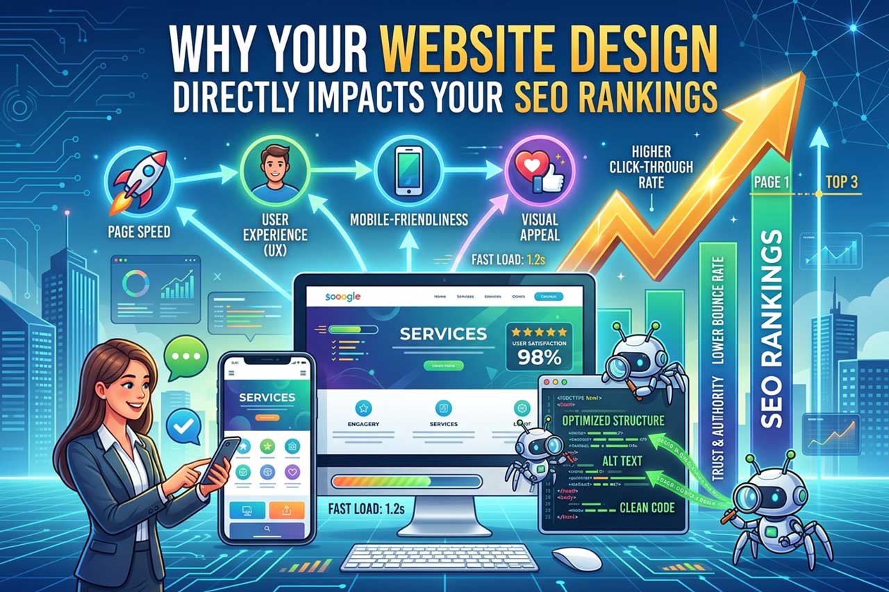 Why Your Website Design Directly Impacts Your SEO Rankings