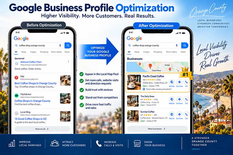 Google Business Profile for Orange County Companies