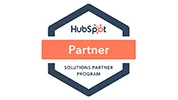 Los Angeles SEO Inc HubSpot Solutions Partner badge
