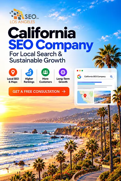 California SEO company Los Angeles SEO Inc improving Google rankings for businesses across California