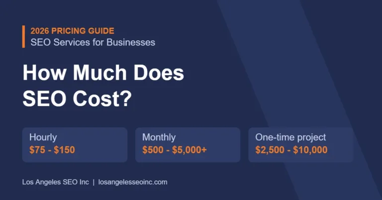 How Much Does SEO Cost in 2026? Prices for Small Businesses